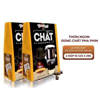 Vinacafe Chất Sài Gòn Cà Phê Sữa Đá Hộp 29g - Bịch 10 Gói Giá 79.000 VNĐ, Giảm Giá Đặc Biệt 3 Vinacafe Chất Sài Gòn Cà Phê Sữa Đá Hộp 29g - Bịch 10 Gói Giá 79.000 VNĐ, Giảm Giá Đặc Biệt 3