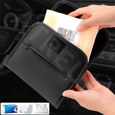 Vinfast Hộp Đựng Khăn Giấy Ô Tô Tự Động Chống Nắng, Che Da, Bảo Quản cho Fadil VF E34, VF8, VF9, LUX A SA 2.0 – 68.376₫