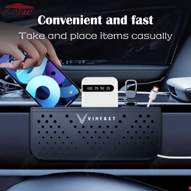 Vinfast Túi Bảo Quản Da Dính Đục Lỗ Dung Tích Lớn - Dùng cho VF8, VF9, E34, Lux A, Fadil - Giá 92.305đ