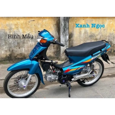 Vip Sơn Cao Cấp Bộ Dàn Áo và Vỏ Nhựa Xe Wave Nhỏ 110 đâu 1 bóng - Chỉ 960.000₫