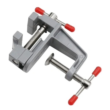 Vise mini kim loại MONQIQI 3,5 inch - Kẹp ETO cho bàn làm việc, giá chỉ 60.000₫ 5