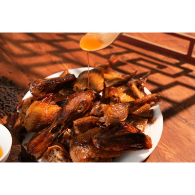 Vịt bầu sấy sốt cay MINH CHÂU FOOD - Tặng 1 cánh gà, chỉ 300.000 (giá gốc 360.000) - Cay tê hấp dẫn 3