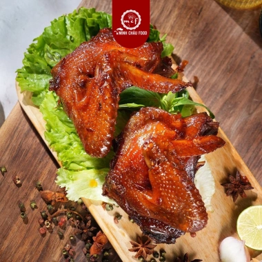 Vịt bầu sấy sốt cay MINH CHÂU FOOD - Tặng 1 cánh gà, chỉ 300.000 (giá gốc 360.000) - Cay tê hấp dẫn 7