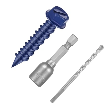 Vít bê tông mũi khoan đầu côn thép Carbon cường độ cao - Giá 238.700₫ 5 Vít bê tông mũi khoan đầu côn thép Carbon cường độ cao - Giá 238.700₫ 5