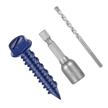Vít bê tông mũi khoan đầu côn thép Carbon cường độ cao - Giá 238.700₫ 7 Vít bê tông mũi khoan đầu côn thép Carbon cường độ cao - Giá 238.700₫ 7
