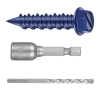 Vít bê tông mũi khoan đầu côn thép Carbon cường độ cao - Giá 238.700₫ 8