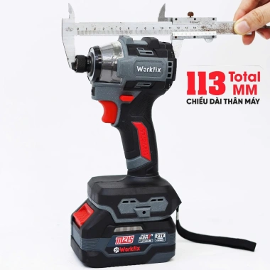 Vít búa WORKFIX WF-CV250MAX 250Nm - 4 chức năng, 4 tốc độ, bản gọn nhẹ, không than - Giá chỉ 859.000₫ 5