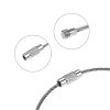 Vít Khóa Thép Không Gỉ 2 Chiếc - Dây Vòng Đa Năng Đựng Thẻ, Chìa Khóa, Trang Sức, Quà Tặng, Giá 19.392₫ 4