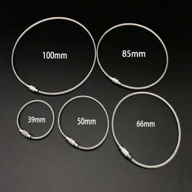 Vít Khóa Thép Không Gỉ 2 Chiếc - Dây Vòng Đa Năng Đựng Thẻ, Chìa Khóa, Trang Sức, Quà Tặng, Giá 19.392₫ 7 Vít Khóa Thép Không Gỉ 2 Chiếc - Dây Vòng Đa Năng Đựng Thẻ, Chìa Khóa, Trang Sức, Quà Tặng, Giá 19.392₫ 7