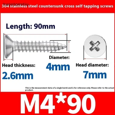 Vít M4 mở rộng khai thác phẳng NS 5/10 - Thép không gỉ, chữ thập, chống nắng, giảm giá chỉ 66.330đ 8