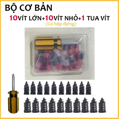 Vít sửa lốp khẩn cấp không cần tháo lốp – Sửa nhanh cho xe hơi, xe máy, lốp chân không, chỉ 39.880đ giảm giá 5