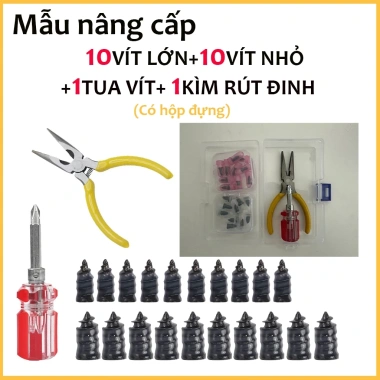 Vít sửa lốp khẩn cấp không cần tháo lốp – Sửa nhanh cho xe hơi, xe máy, lốp chân không, chỉ 39.880đ giảm giá 6