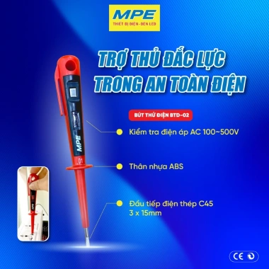 Vít thử điện bút điện MPE chính hãng Xanh Đỏ - Giá 34.000, chất lượng cao, an toàn 9