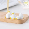 Vịt Trắng Nhỏ Dễ Thương - Đồ Trang Trí Bàn Làm Việc và Vườn, Phong Cảnh Micro, Giá Ưu Đãi 36k 5