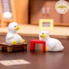 Vịt Trắng Nhỏ Dễ Thương - Đồ Trang Trí Bàn Làm Việc và Vườn, Phong Cảnh Micro, Giá Ưu Đãi 36k 7