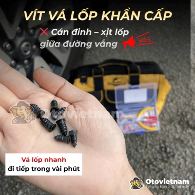Vít Vá Lốp Jumbotec – Thép Bọc Cao Su, Vá Nhanh Ô Tô - Xe Máy, Không Cần Tháo – 79.000₫ 5