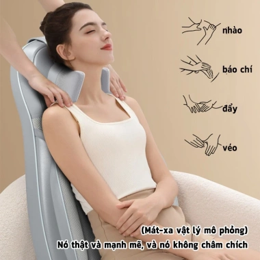 VITA Đệm Massage Toàn Thân 3D - Giảm 18% Quà Tặng Bố Mẹ, Sếp, Khách Hàng