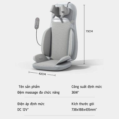 VITA Đệm Massage Toàn Thân 3D - Giảm 18% Quà Tặng Bố Mẹ, Sếp, Khách Hàng 9 VITA Đệm Massage Toàn Thân 3D - Giảm 18% Quà Tặng Bố Mẹ, Sếp, Khách Hàng 9