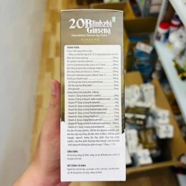 Vitamin 20B Linh Chi Nhân Sâm + Đông Trùng Hạ Thảo 100 viên - Tăng sức đề kháng, giảm mệt mỏi, giá chỉ 99.000đ