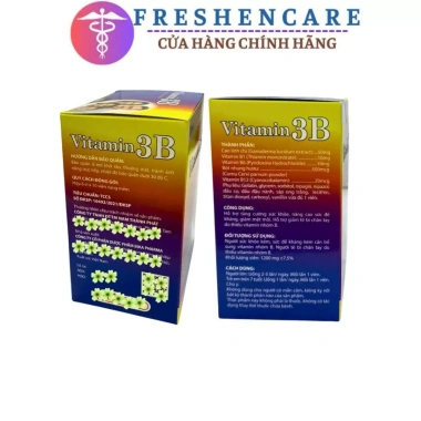Vitamin 3B ViDuPhar Cao Linh Chi - Viên uống bổ thần kinh, giảm mệt mỏi, hộp 60 viên, chỉ 75.000₫ 4