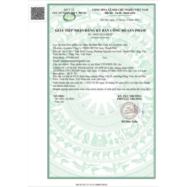 Vitamin 3B ViDuPhar Cao Linh Chi - Viên uống bổ thần kinh, giảm mệt mỏi, hộp 60 viên, chỉ 75.000₫ 6