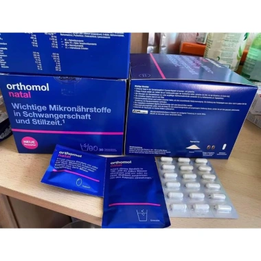 Vitamin Bầu Orthomol Natal Đức - Bổ bầu, sau sinh, tăng đề kháng cho mẹ bầu - Giảm 18%