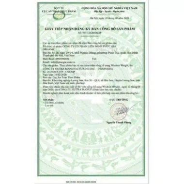Vitamin Tăng Cân Wisdom Weight 3 Hộp 25 Viên An Toàn Không Tích Nước - Giá ưu đãi 350.000₫ Indonesia 7