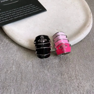 Vivienne Westwood Armor Ring Bốn Phần Sao Thổ Nhiều Lớp Mở Vòng Nam Nữ Punk 6