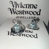 Vivienne Westwood Nana Bông Tai Quả Cầu Thủy Tinh Zircon Đính Hạt – Cao Cấp Nữ 224k 3