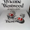 Vivienne Westwood Nana Bông Tai Quả Cầu Thủy Tinh Zircon Đính Hạt – Cao Cấp Nữ 224k 4