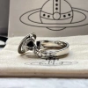 Vivienne Westwood Ruy Băng Mã Não Đen Vòng Mở Quả Cầu Sao Thổ Giảm Giá 232.980 VND 2