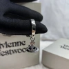 Vivienne Westwood Ruy Băng Mã Não Đen Vòng Mở Quả Cầu Sao Thổ Giảm Giá 232.980 VND 4