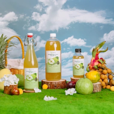 VKomucha Chill 1.000ml Trà kombucha hoa quả tươi - Tặng thạch 99k, giảm còn 143.999đ 5