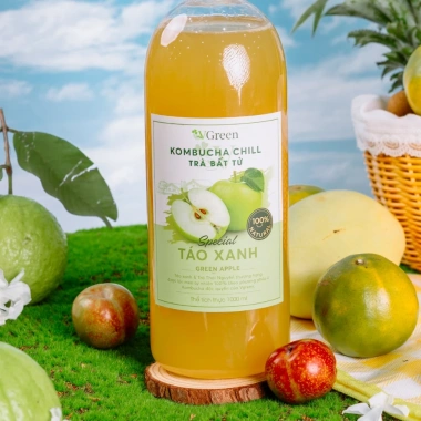 VKomucha Chill 1.000ml Trà kombucha hoa quả tươi - Tặng thạch 99k, giảm còn 143.999đ 9