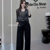 VMY Studio Áo sơ mi mix kẻ vòng cổ nhiều màu tay dài xinh xắn nữ - Giá 232.000 VND 4