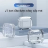 Vỏ AirPods 2/3/4/Pro trong suốt pha lê, 4 góc chống sốc, không ố vàng 2