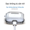 Vỏ AirPods 2/3/4/Pro trong suốt pha lê, 4 góc chống sốc, không ố vàng 4