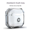 Vỏ AirPods 2/3/4/Pro trong suốt pha lê, 4 góc chống sốc, không ố vàng 5