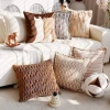 Vỏ Áo Gối Vuông Hoạ Tiết Thêu Ngựa Sang Trọng - Decor Nhà Cửa, Gối Sofa Phòng Khách 250k 7