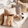 Vỏ Áo Gối Vuông Hoạ Tiết Thêu Ngựa Sang Trọng - Decor Nhà Cửa, Gối Sofa Phòng Khách 250k 9