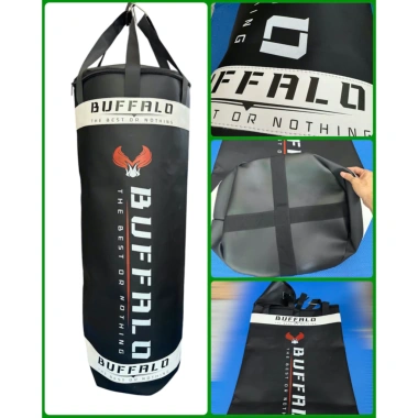 Vỏ Bao Đấm Boxing Buffalo Hình LU 1,2m Đường Kính 45cm - Chưa Nhồi Da, Tặng Mút Lót Định Hình, Giá Ưu Đãi 890.000 VND 2