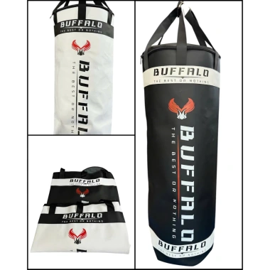 Vỏ Bao Đấm Boxing Buffalo Hình LU 1,2m Đường Kính 45cm - Chưa Nhồi Da, Tặng Mút Lót Định Hình, Giá Ưu Đãi 890.000 VND 6