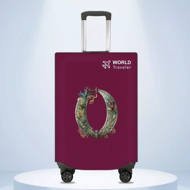 Vỏ bao vali 20-30 inch nâu, chống bụi, không dệt, chống nước, nhẹ gọn – 25.001₫
