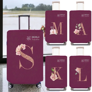 Vỏ bao vali 20-30 inch vải không dệt nhẹ gấp, chống bụi, bảo vệ du lịch công tác