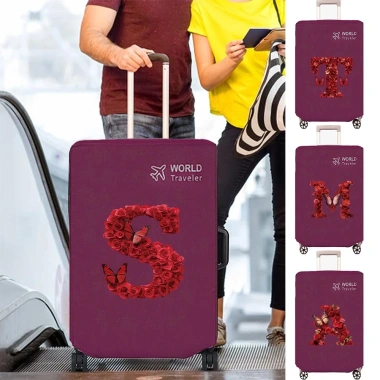 Vỏ bao vali chống nước vải không dệt 20-30inch, nhẹ gập gọn, chống bụi du lịch