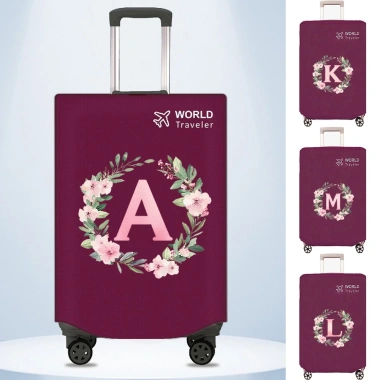Vỏ bao vali du lịch công tác nâu không dệt 20-30 inch - Dễ mang, chống nước, chống bụi, giá chỉ 25.001₫