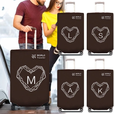 Vỏ bao vali vải không dệt 20-30 inch nhẹ gấp gọn, chống bụi, dễ mang theo du lịch công tác