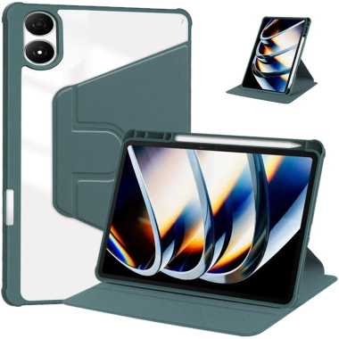 Vỏ bảo vệ acrylic cứng 720 độ xoay cho Infinix Xpad 11/20 11 inch - khe cắm bút, tương thích 2.024-2.025 7