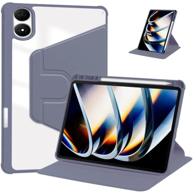 Vỏ bảo vệ acrylic cứng 720 độ xoay cho Infinix Xpad 11/20 11 inch - khe cắm bút, tương thích 2.024-2.025 8