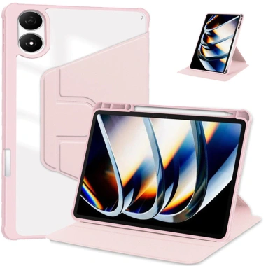 Vỏ bảo vệ acrylic cứng 720 độ xoay cho Infinix Xpad 11/20 11 inch - khe cắm bút, tương thích 2.024-2.025 10